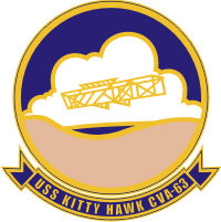 USS Kitty Hawk CVA-63 Decal