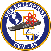 USS Enterprise CVN-65 Decal