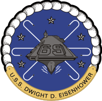 USS Dwight D Eisenhower CVN-69 Decal