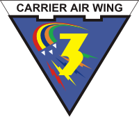 CVW-3 Carrier Air Wing Three Decal