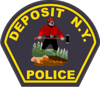 Deposit Police Department Decal