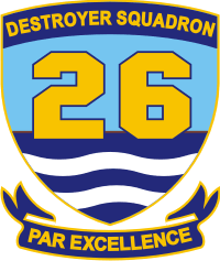 DESRON-26 Destroyer Squadron 26 Decal