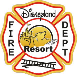 Disneyland Fire Department Decal