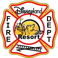 Disneyland Fire Department Decal