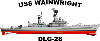 Belknap Class Guided Missile Frigate DLG Decal