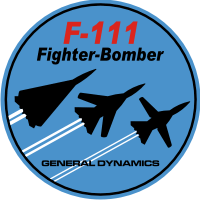 General Dynamics F-111 Fighter Bomber Decal
