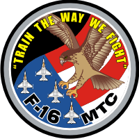 F-16 Mission Training Center Decal