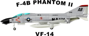 McDonnell F 4B Phantom II VF 14 Decal