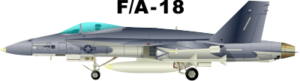 McDonnell Douglas FA 18 Hornet Decal