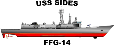 Oliver Hazard Perry Class Guided Missile Frigate FFG Decal