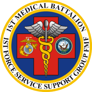 1st Medical Battalion FMF Decal