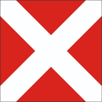 FOUR Signal Flag Decal