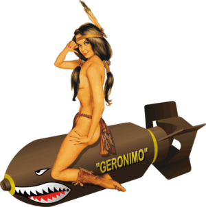 Geronimo Decal