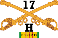 H-17 Cavalry Hellcats Decal