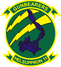 HC-11 Helicopter Combat Support Squadron 11 Decal