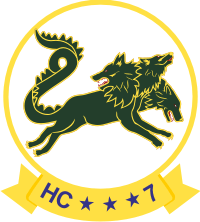 HC-7 Helicopter Combat Support Squadron 7 Sea Devils Decal