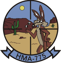 HMA-775 Marine Medium Attack Helicopter Squadron Decal