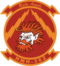 HMH-362 Marine Heavy Helicopter Squadron Decal