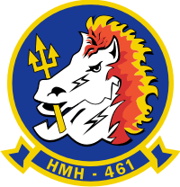 HMH-461 Marine Heavy Helicopter Squadron (v2) Decal