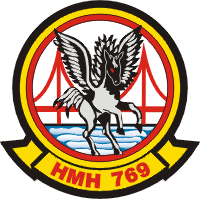 HMH-769 Marine Heavy Helicopter Squadron Decal