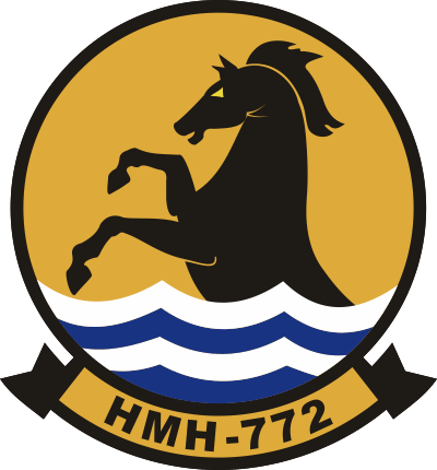 HMH-772 Marine Heavy Helicopter Squadron Decal