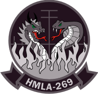 HMLA-269 Marine Light Attack Helicopter Squadron (v2) Decal