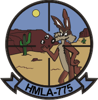 HMLA-775 Marine Light Attack Helicopter Squadron Decal