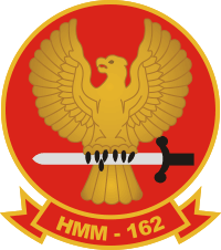 HMM-162 Marine Medium Helicopter Squadron (v2) Decal
