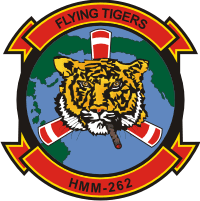 HMM-262 Marine Medium Helicopter Squadron Decal