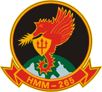 HMM-265 Marine Medium Helicopter Squadron Decal