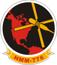 HMM-776 Marine Medium Helicopter Squadron Decal
