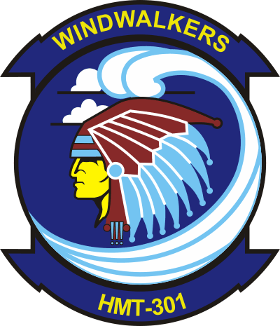 HMT-301 Marine Helicopter Training Squadron Decal