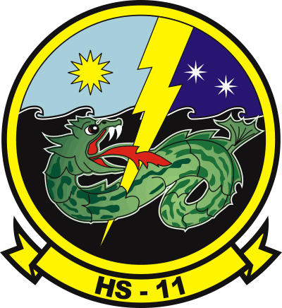 HS-11 Helicopter Anti-Submarine Squadron 11 Decal
