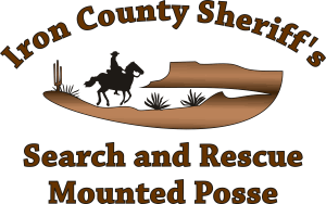 Iron County Sheriff Search and Rescue Mounted Posse Decal
