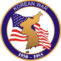 Korean War 1950 - 1955 Decal
