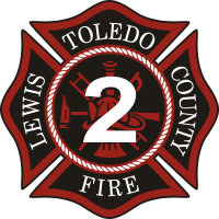 Lewis County Fire 2 Toledo Decal