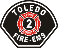 Lewis County Fire EMS Toledo Decal