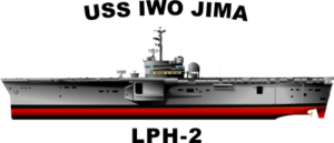 Iwo Jima Class Amphibious Assault Ship LPH Decal