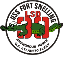 USS Fort Snelling LSD-30 Decal