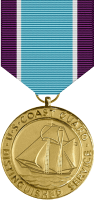 Coast Guard Distinguished Service Medal Decal