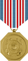 Coast Guard Medal Decal
