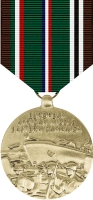 European-African-Middle Eastern Campaign Medal Decal