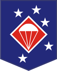 Marine Paratroopers 1st Parachute Battalion 1st Marine Div Decal