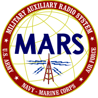 MARS Military Auxiliary Radio System Decal