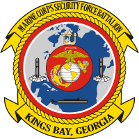 Marine Corps Security Force Battalion, Kings Bay Georgia Decal
