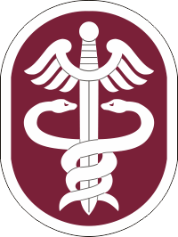 U.S. Army Medical Command (MEDCOM) Decal