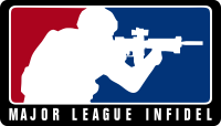 Major League Infidel (Reversed) Decal