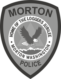 Morton Police Department Subdued Decal