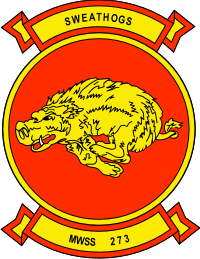 MWSS-273 Marine Wing Support Squadron Decal