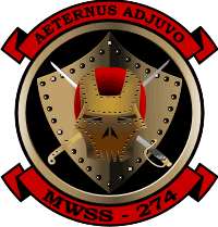 MWSS-274 Marine Wing Support Squadron Decal